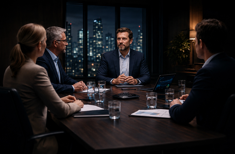 Meeting mit externem CTO in GF-Runde
